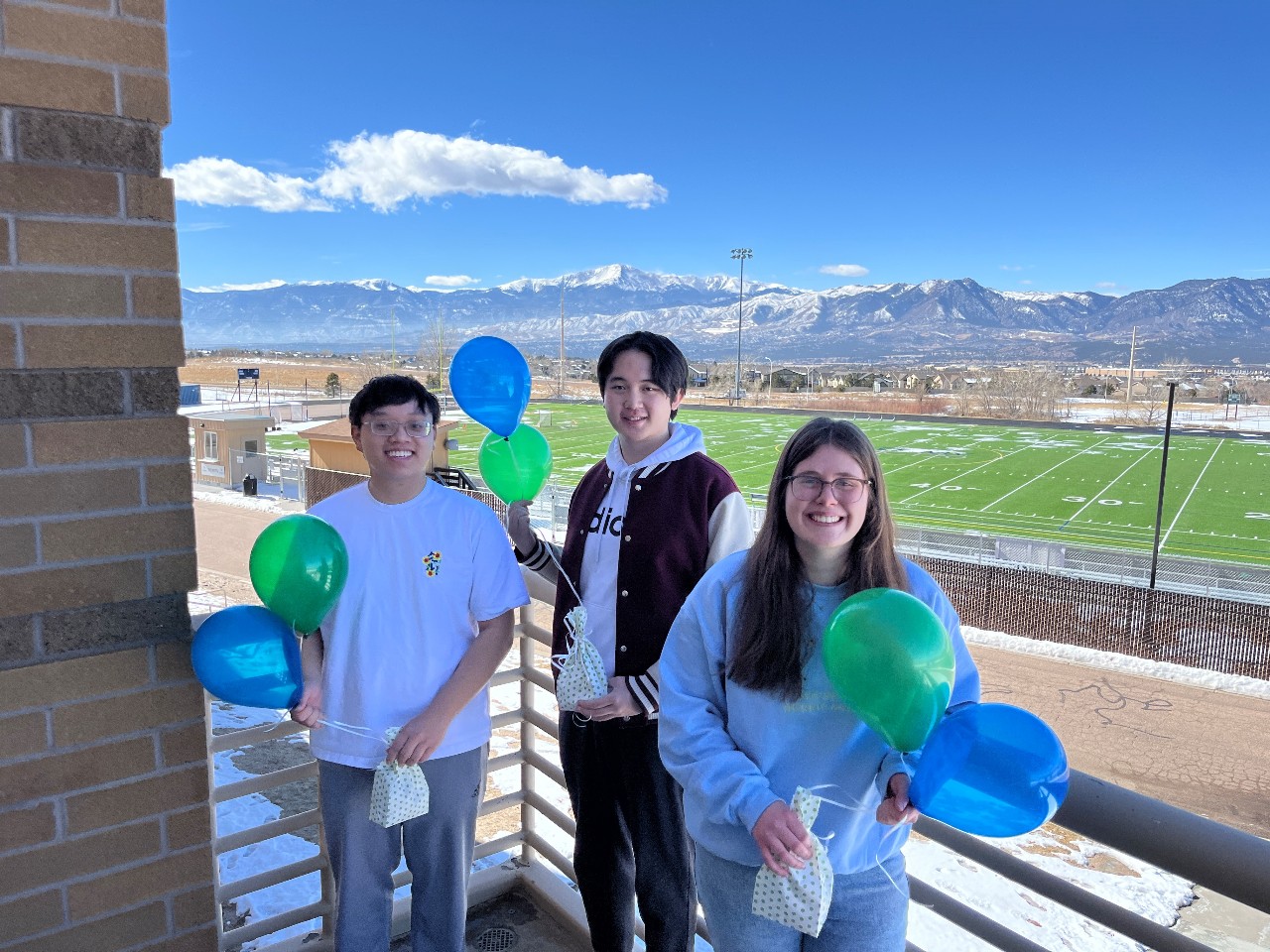 Pine Creek 2024 National Merit Finalists, Amari Luu, Heng Shen, and Megan Smith